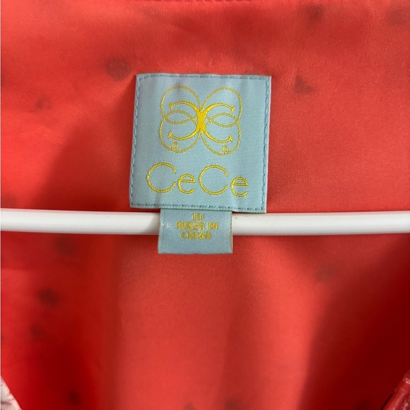 Cece Mini Dress Fairycore Peasant Style Floral Long Sleeve Boho Cottagecore boho - Picture 6 of 7